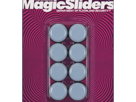 Magic Sliders 1 In. Round Adhesive Furniture Glide,(8-Pack) Hot on Sale