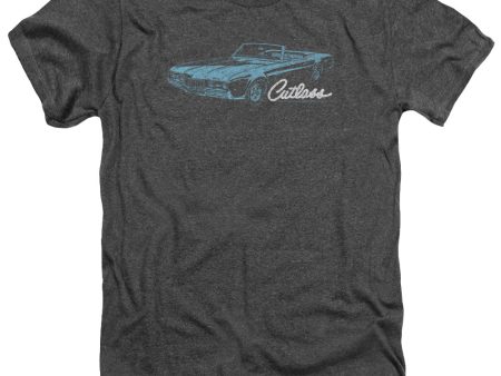 OLDSMOBILE : 68 CUTLASS ADULT HEATHER Charcoal MD Fashion