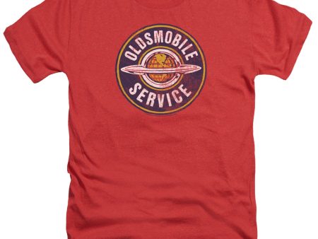 OLDSMOBILE : VINTAGE SERVICE ADULT HEATHER Red SM Online now