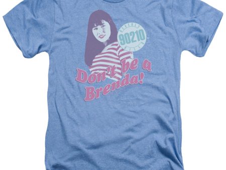 90210 : DON T BE A BRENDA ADULT HEATHER LIGHT BLUE MD Supply