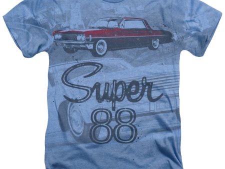 OLDSMOBILE : SUPER 88 ADULT HEATHER Light Blue 2X Hot on Sale