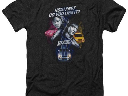 2 FAST 2 FURIOUS : FAST WOMEN ADULT HEATHER BLACK SM Cheap