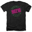 90210 : NEON ADULT HEATHER BLACK 3X Fashion