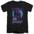 TEEN WOLF : HEADPHONE WOLF S\S ADULT V NECK T-SHIRT 30\1 Black XL on Sale